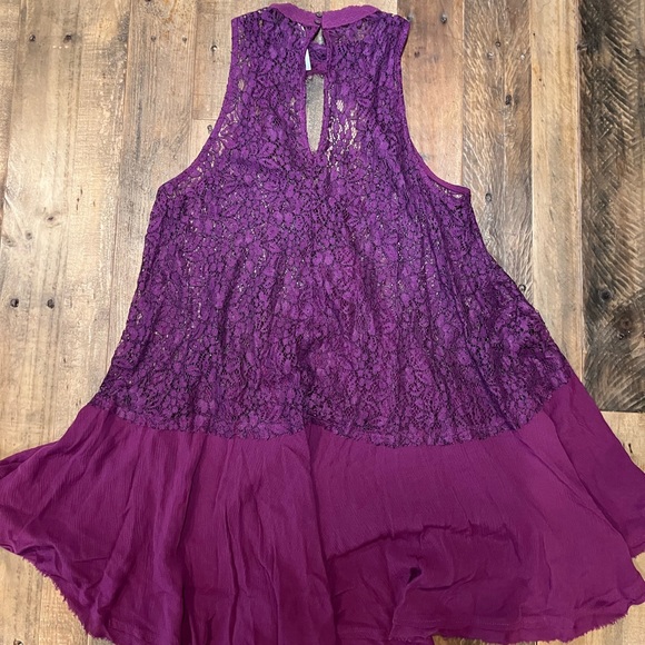 Free People Lace Tunic Tank/Dress - Picture 9 of 14